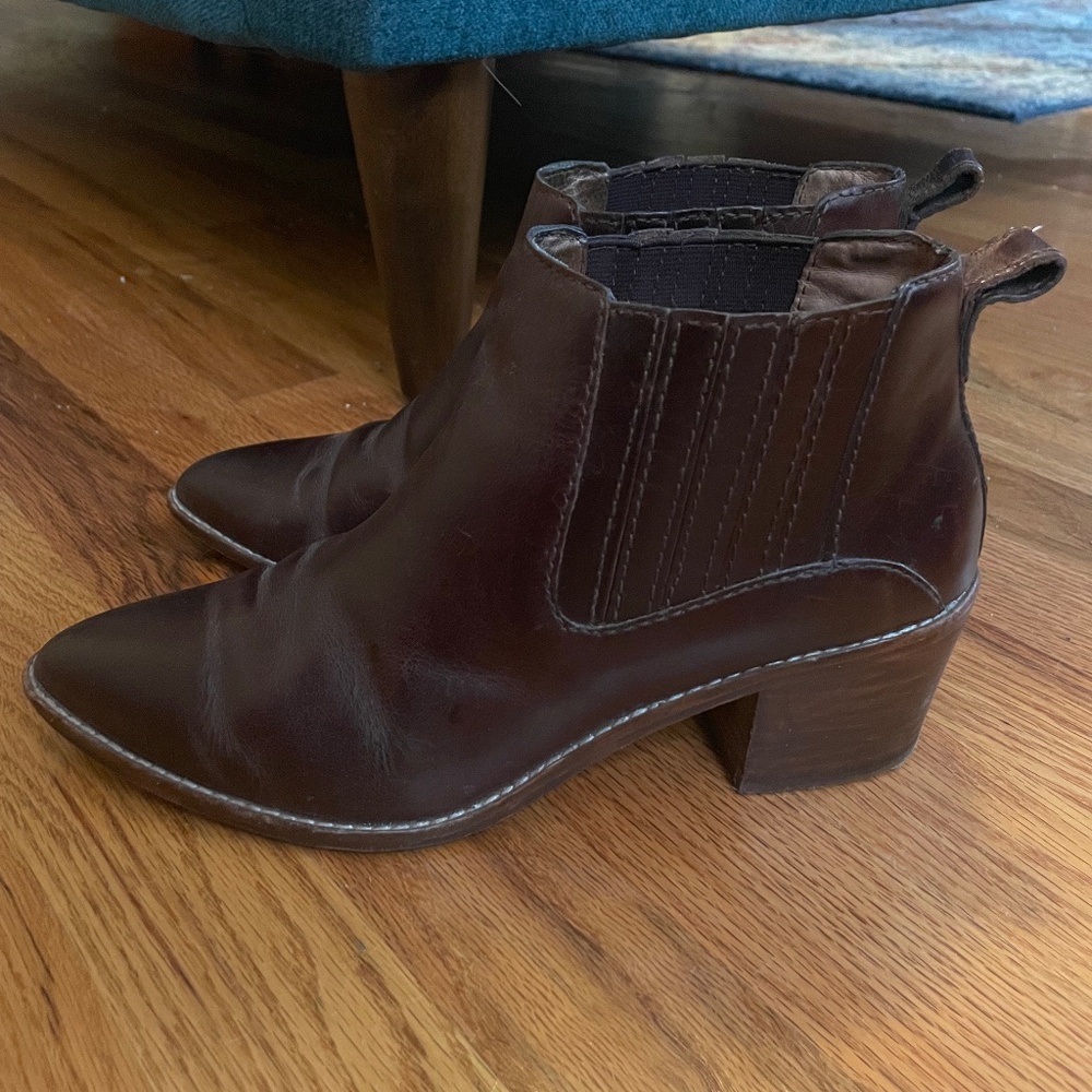 Madewell Bonham Ankle Boots Size 8